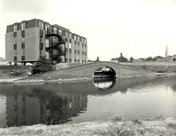 Towpath Bridge at Grants Wharf 1976